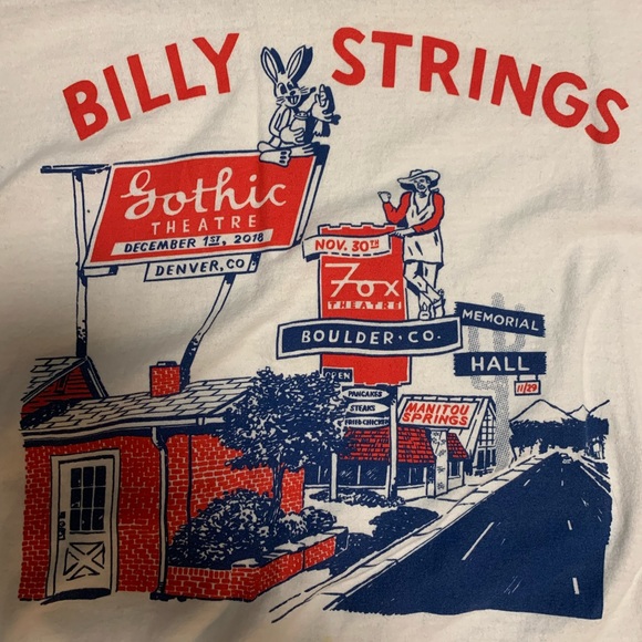 Other - Billy Strings Colorado tour band shirt